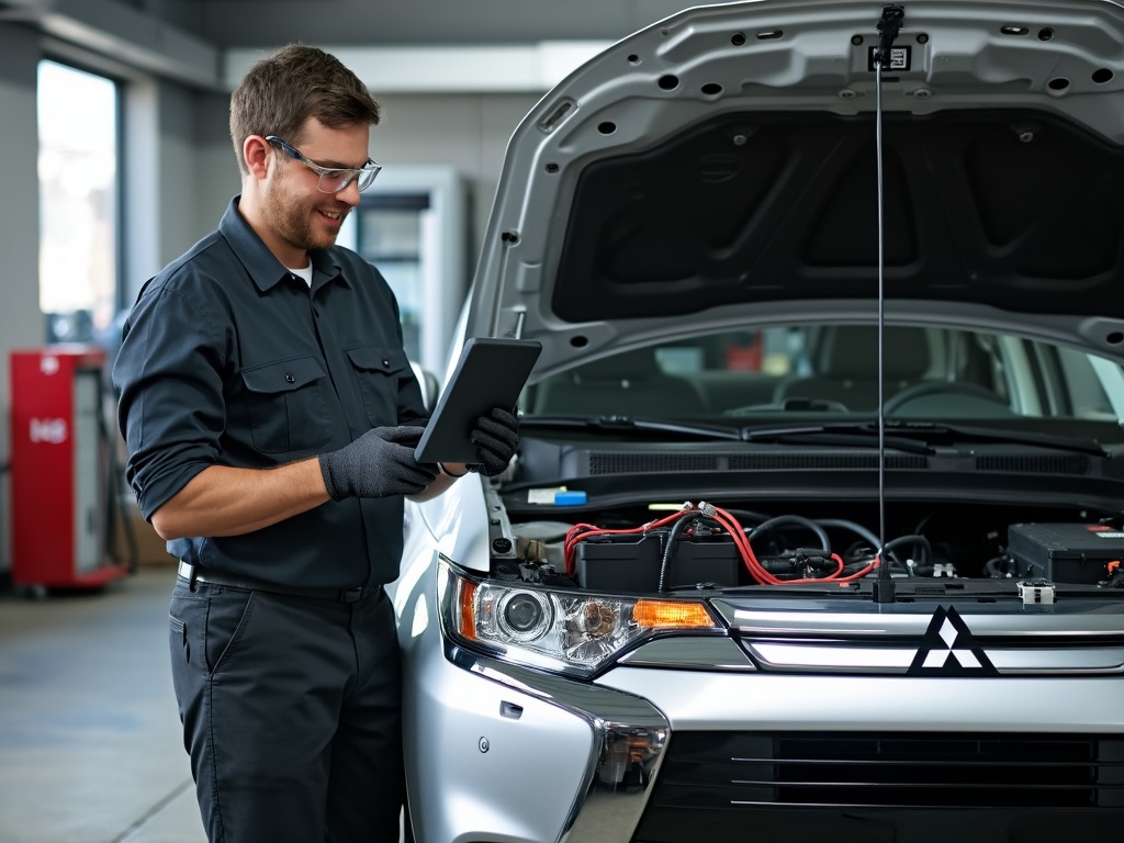 controle batterie de traction outlander phev 2014