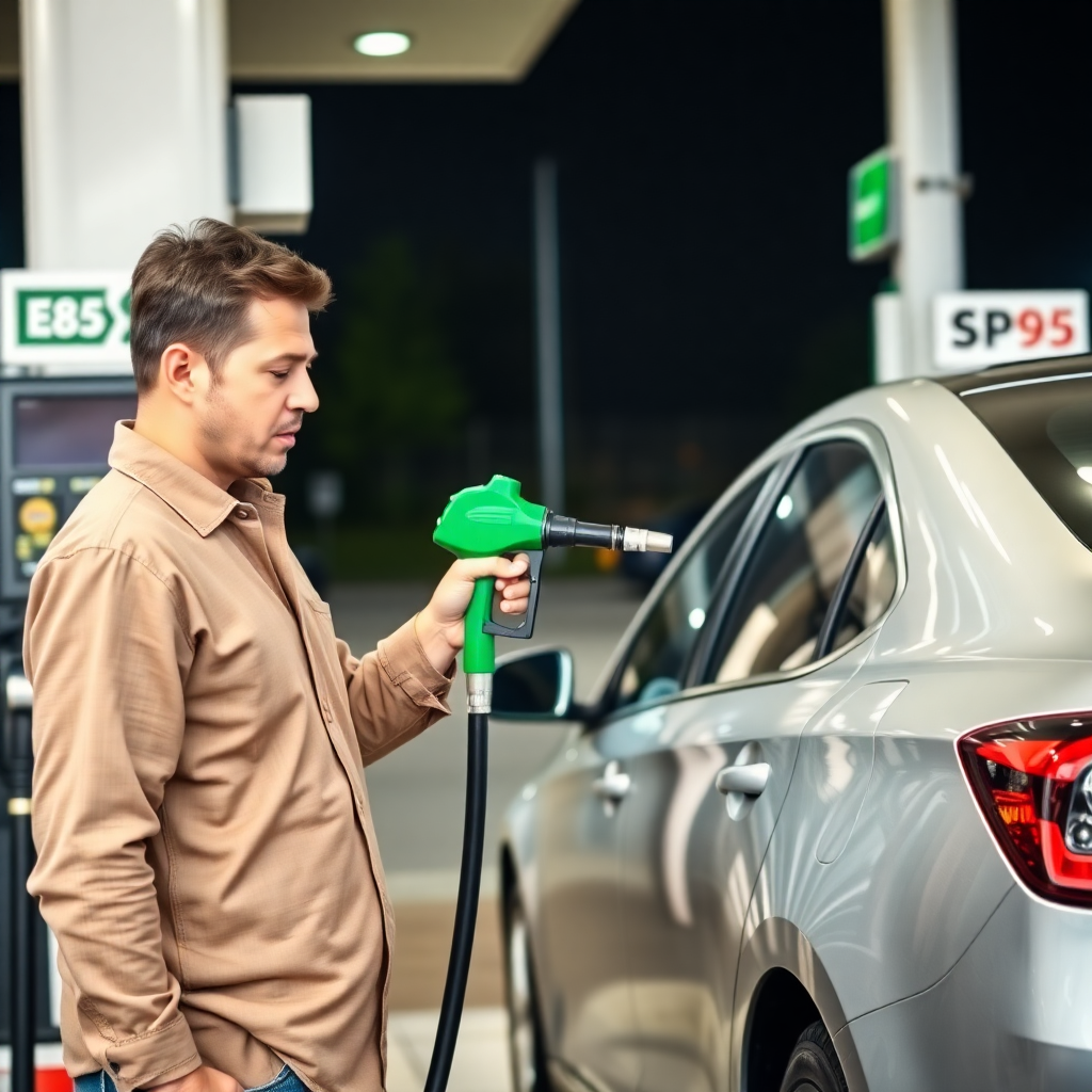 j'ai mis du e85 au lieu du sp95