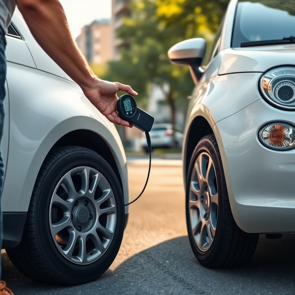 pression pneu fiat 500