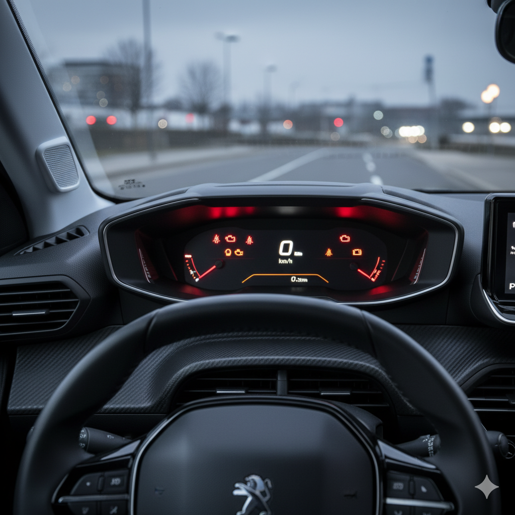 voyant tableau de bord peugeot 208