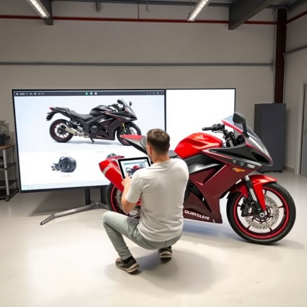 simulation covering moto
