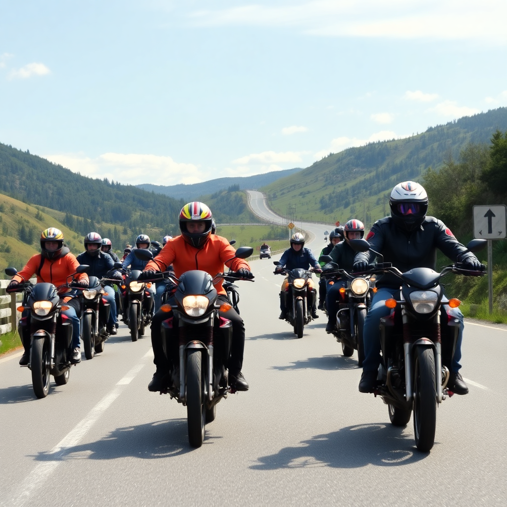 balade moto organisée