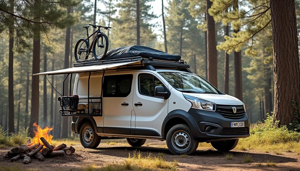 découvrez le dacia step camper, un van aménagé tout-terrain au design robuste et au prix accessible, idéal pour les aventuriers souhaitant explorer sans compromis sur le confort.