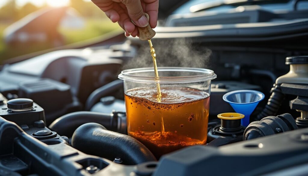 découvrez les causes du liquide de refroidissement marron, les risques associés pour votre moteur et les solutions efficaces pour y remédier rapidement.