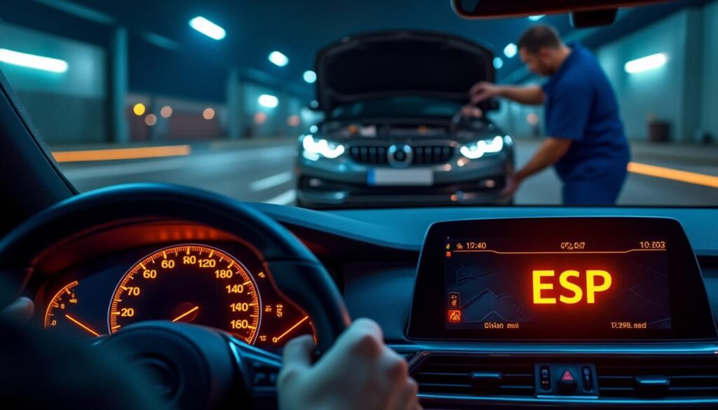 découvrez les causes courantes du voyant esp allumé accompagné d'une voiture qui broute, ainsi que des solutions efficaces pour résoudre ces problèmes et assurer une conduite en toute sécurité.